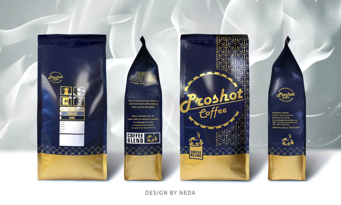 Gig Preview - Design coffee bag and label and packaging design