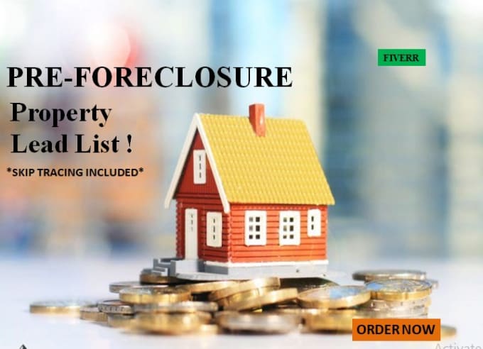 Gig Preview - Provide preforeclosure and foreclosure leads with skip tracing