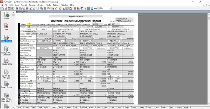 Gig Preview - Be your US appraisal data entry expert