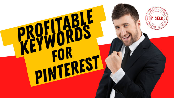 Gig Preview - Find profitable keywords for pinterest seo