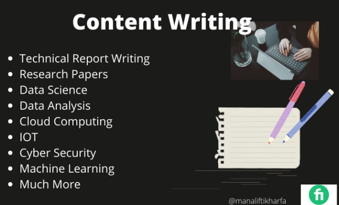 Gig Preview - Technical research and report writing