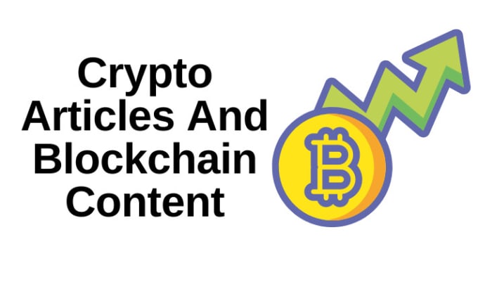 Gig Preview - Write your crypto articles and blockchain content