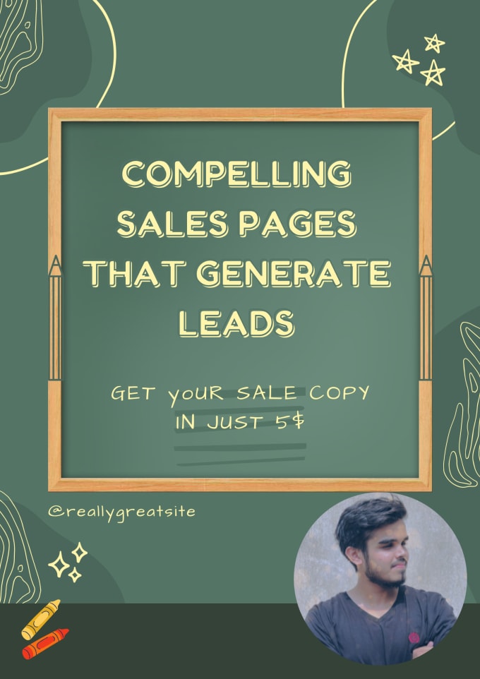 Gig Preview - Write sale page copy, landing page that converts