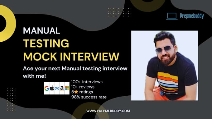 Gig Preview - Conduct manual QA or automation software testing mock interview