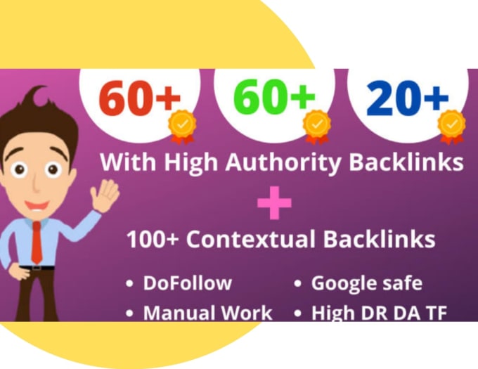 Gig Preview - Increase  DR with high authority dofollow seo backlinks