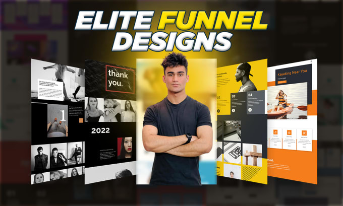 Gig Preview - Design sales funnel in clickfunnels,landing pages in clickfunnels and funnels