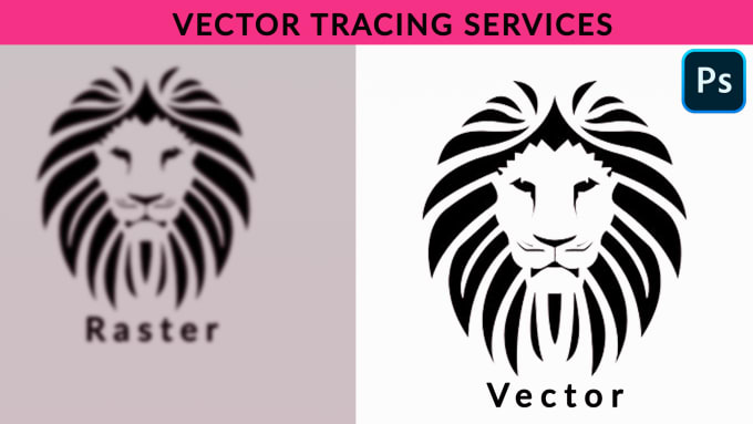 Gig Preview - Convert to vector, vector tracing, redraw, recreate logo