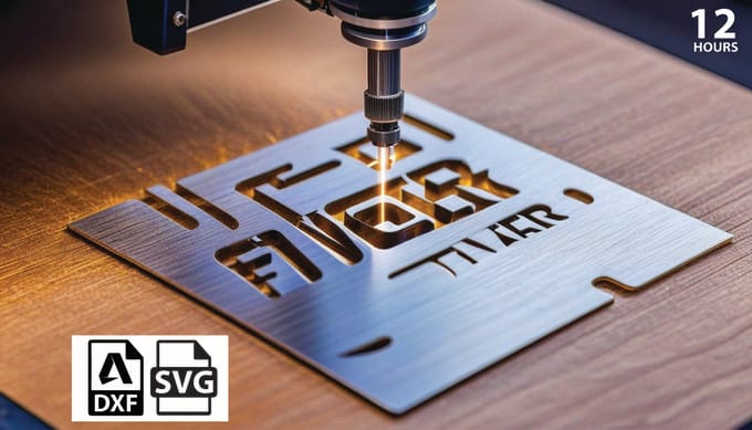 Gig Preview - Do vector text drawing laser cutting, jewelry design