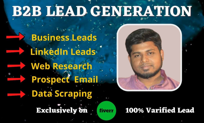 Bestseller - b2b lead generation, web research and targeted email list