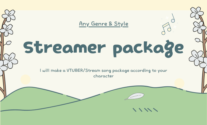 Gig Preview - Make your vtuber or streamer package