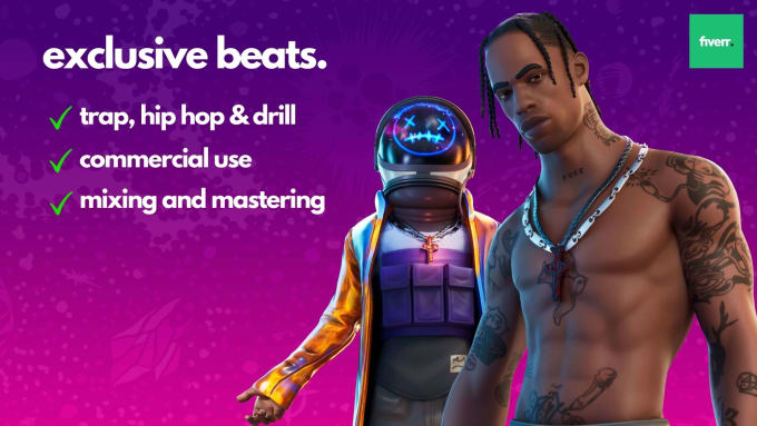 Gig Preview - Make exclusive  trap, hip hop and drill beats