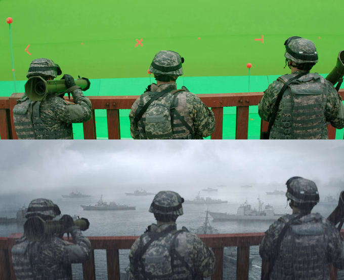 Gig Preview - Do vfx compositing, green screen and cgi