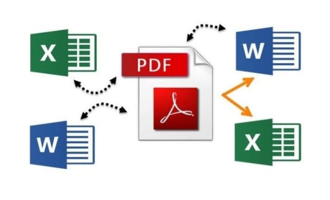 Gig Preview - Convert pdf, ppt, excel, word, CSV files