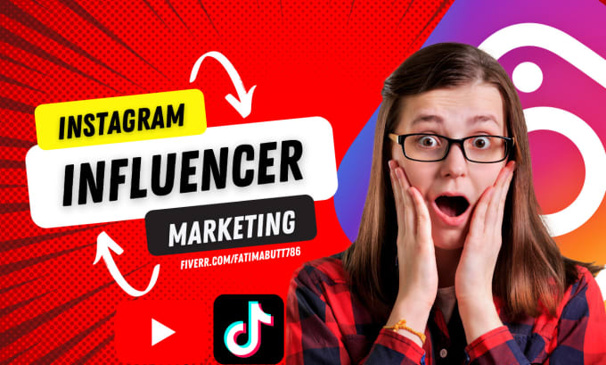 Gig Preview - Find influencers for instagram and tiktok influencer marketing