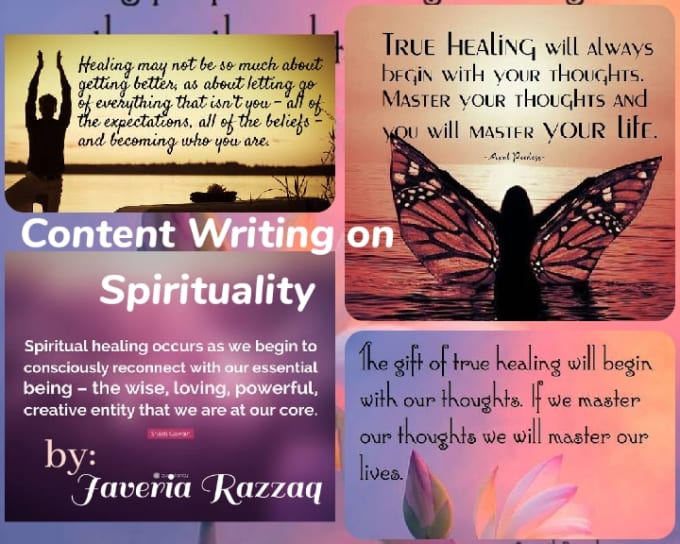 Gig Preview - Write content on reiki, chakras, crystals, spirituality, energy healing