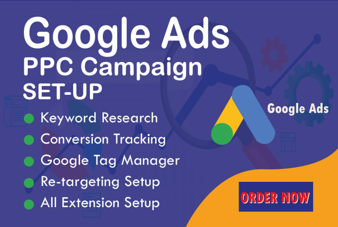 Gig Preview - Setup google ads, adwords, PPC campaign