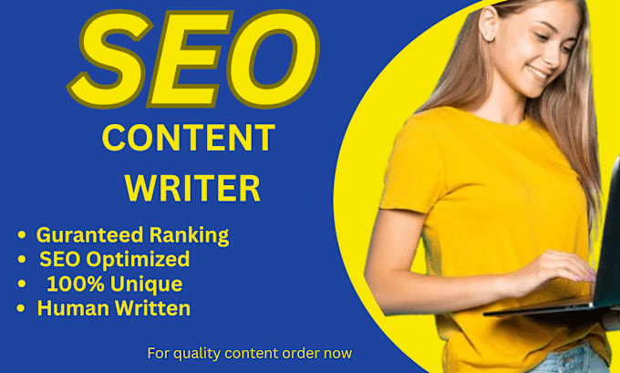 Gig Preview - Be your expert SEO website content writer  for top rankings