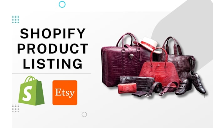 Gig Preview - Do product listings for shopify and etsy with SEO friendly content