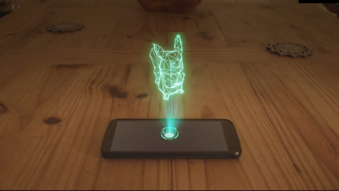 Gig Preview - Create a hologram video for your business