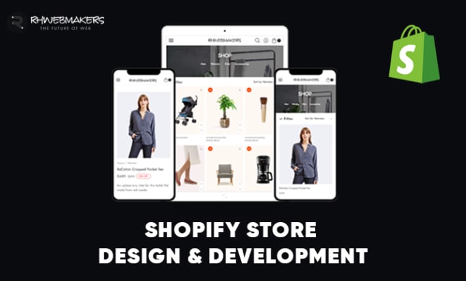 Gig Preview - Design shopify store  for your business