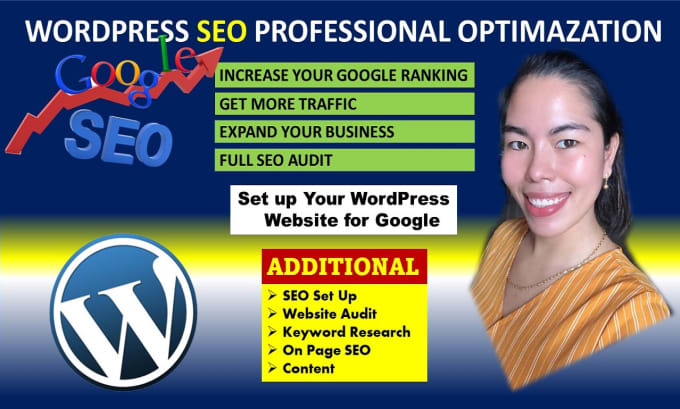 Gig Preview - Do wordpress SEO optimization to your site