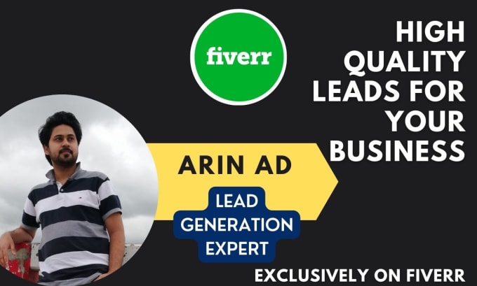 Gig Preview - Collect high quality leads for your business