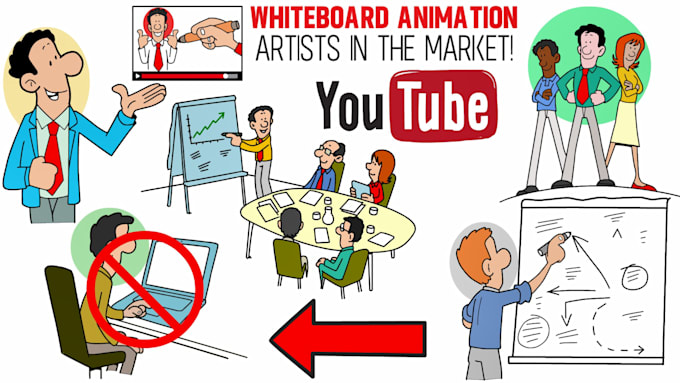 Gig Preview - Create whiteboard animated explainer video