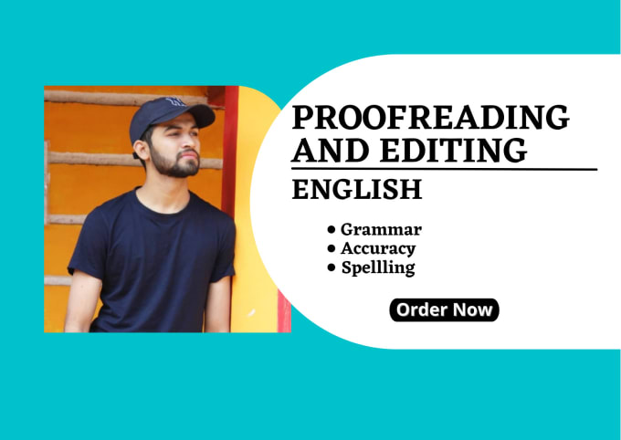 Gig Preview - Proofread and edit book,documents,english text in 24 hours