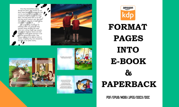 Gig Preview - Format your book in paperback and ebook versions