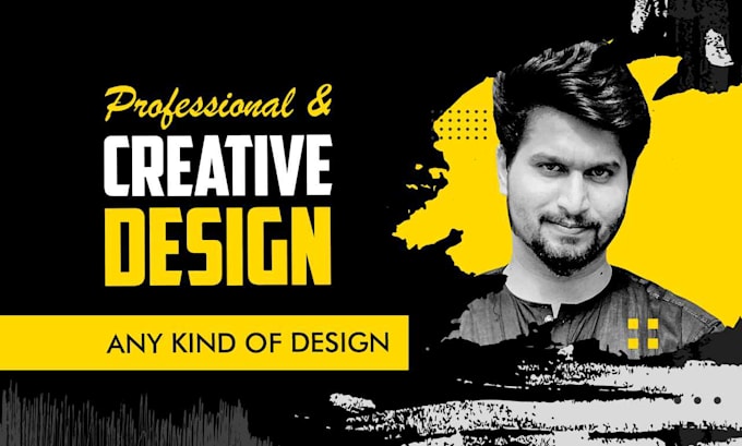 Gig Preview - Be your creative graphic designer, expert level artist