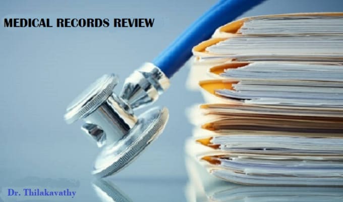 Gig Preview - Do medical records review and prepare medical chronology