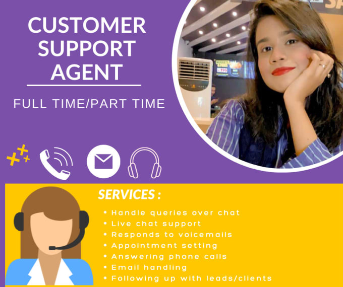 Gig Preview - Be your customer support agent