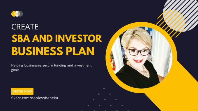 Gig Preview - Create investor business plan, financial plan and  pitch deck