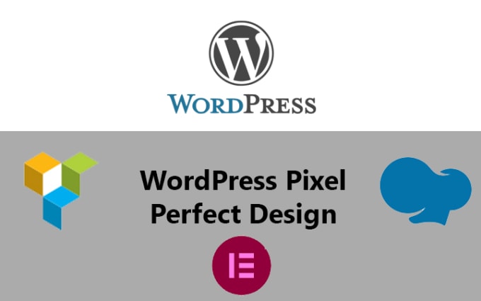 Gig Preview - Do figma, xd to wordpress conversion pixel perfect design