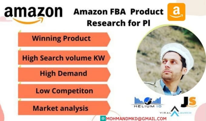 Gig Preview - Do amazon product research for fba pl for usa,au,uae,uk,ca