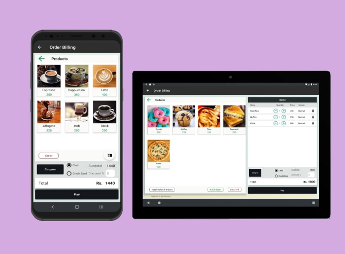 Gig Preview - Create point of sale pos tab and mobile android apps