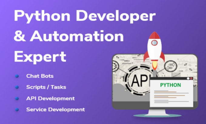 Gig Preview - Do your python bash projects automation tasks and scripts