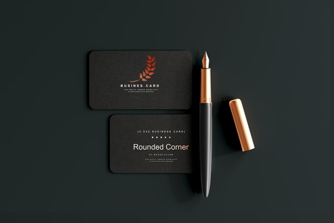 Gig Preview - Design professional, unique business cards boost your brand identity