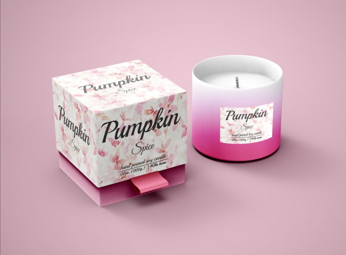 Gig Preview - Do candle label and product label design