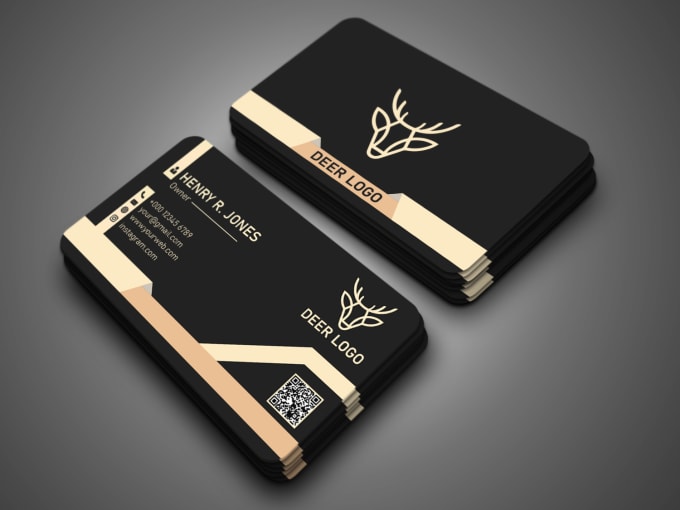 Gig Preview - Do professional luxury business card design