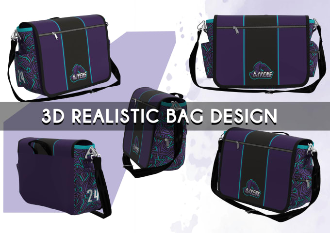 Gig Preview - 3d realistic bag design