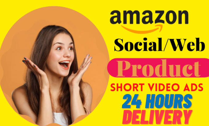 Gig Preview - Create professional ecommerce amazon product video in 24 hours