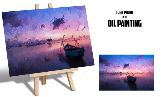 Gig Preview - Turn your photo into a realistic oil painting