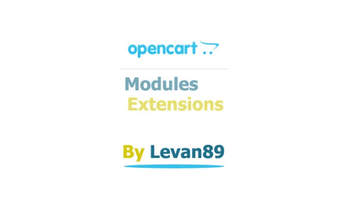 Gig Preview - Develop opencart v1 v2 v3 modules extensions