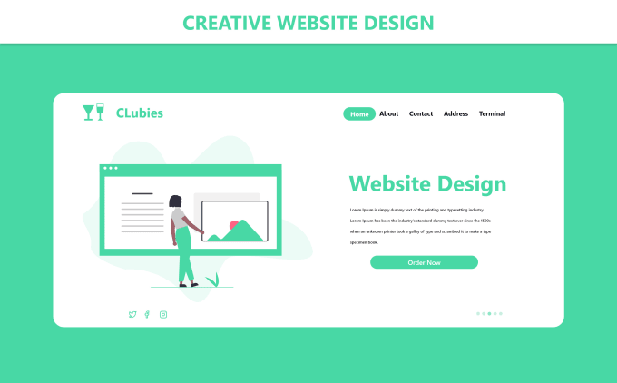 Gig Preview - Design modern web UI, landing page, website UI UX design