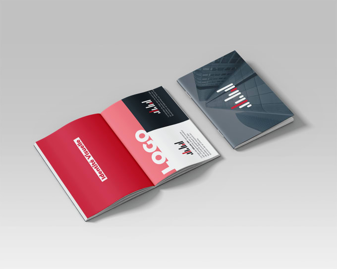 Gig Preview - Do minimal logo brand guideline brand book brand style guide