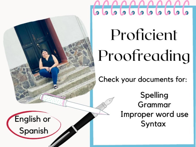 Gig Preview - Polish and proofread your writing in spanish or english