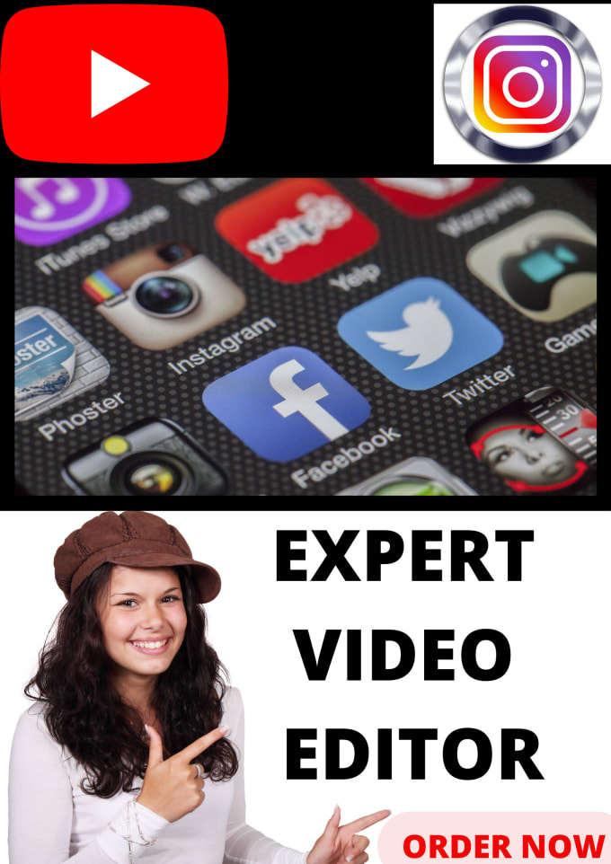 Gig Preview - Do expert brand video editor for social media