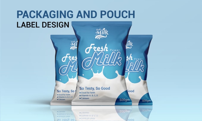 Gig Preview - Design top quality pouch and food packaging label