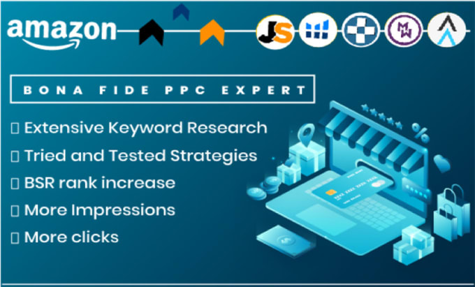 Gig Preview - Setup amazon PPC campaign, amazon PPC management, amazon PPC optimization